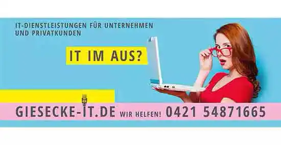 Anzeige Giesecke-IT