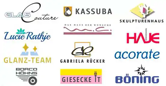 Einige von uns erstellter Logotypes