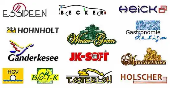 Weitere von uns erstellte Logotypes