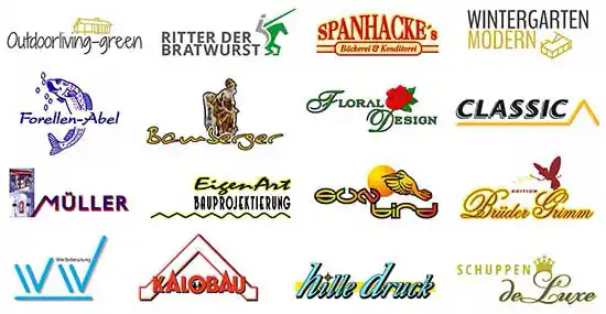 Weitere von uns erstellte Logotypes